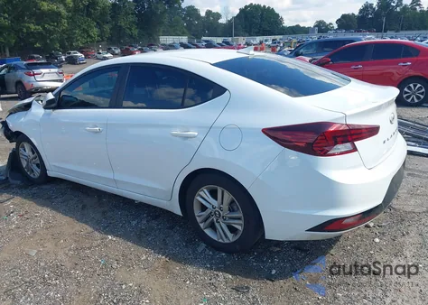 2019 Hyundai Elantra Sel from USA, damaged, VIN 5NPD84LF0KH415665